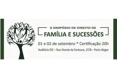 Cláudio Tessari ministra palestra sobre ITCMD durante o X Simpósio de Direito de Famílias e Sucessões